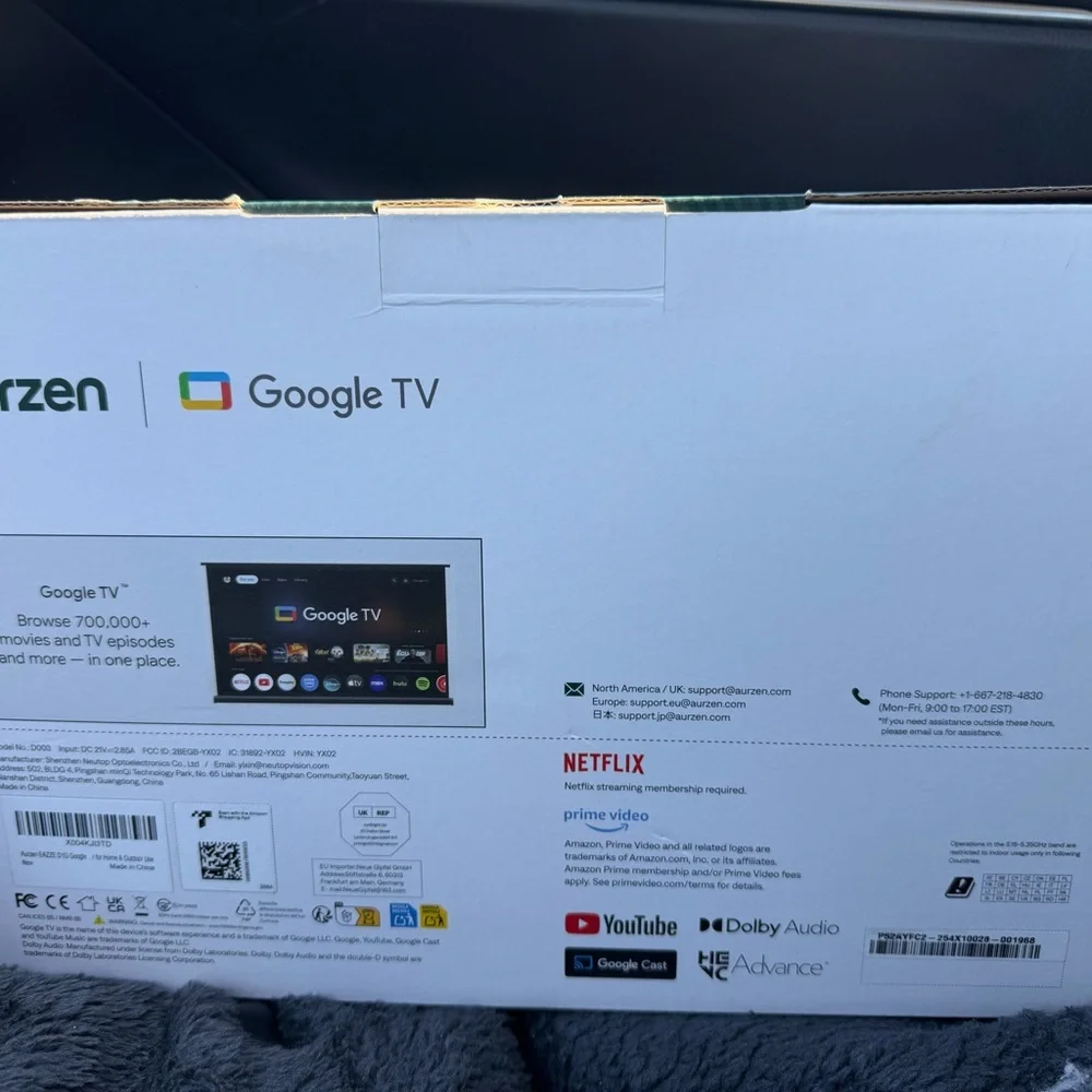 Aurzen EAZZE D1G Streaming Projector